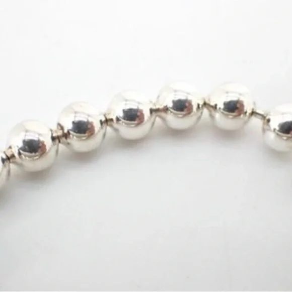 Gucci Ball Chain Design Silver Bracelet - Picture 3 of 3